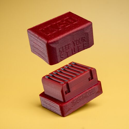 Pudełko na karty SD - Czerwone